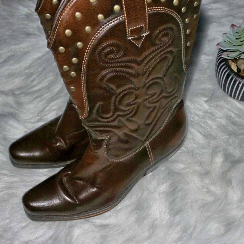 Fashion Cowboy Inspired Boots